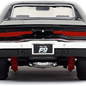 Jada Toys FF9 DOMS 1327 Dodge Charger 1/24 Vehicle, Black