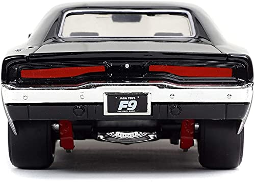 Jada Toys FF9 DOMS 1327 Dodge Charger 1/24 Vehicle, Black