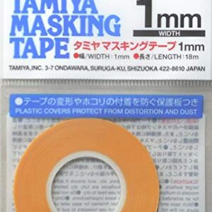 TAMIYA TAM87206 87206 Masking Tape 1 mm/18 m, Model Making, Accessories