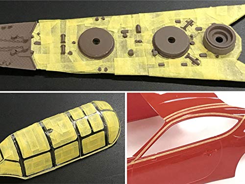 TAMIYA TAM87206 87206 Masking Tape 1 mm/18 m, Model Making, Accessories