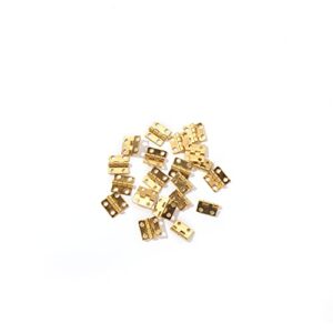 micro hinge 88 mm brass for model kit fittings – 20 pcs