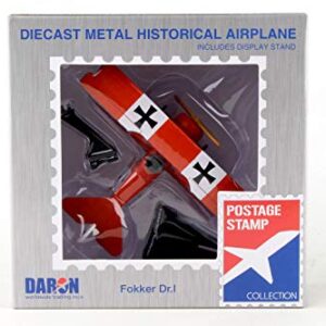 Daron Worldwide Trading Fokker DR.I 1:63 Red Baron Vehicle