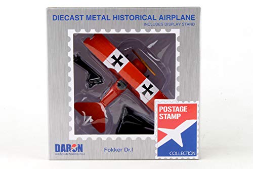 Daron Worldwide Trading Fokker DR.I 1:63 Red Baron Vehicle