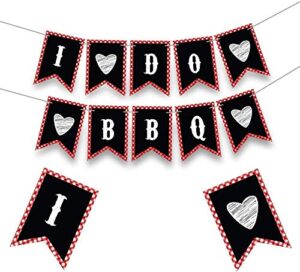 i do bbq banner bachelorette party banner hen party banner better be quick(bbq) bride to be sign engagement party decorations i do bbq couples shower, i do bbq sign