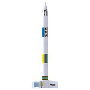 estes generic e2x flying model rocket | build your own beginner rocket kit | soars up to 1000 ft. | fun educational activity | stem kits