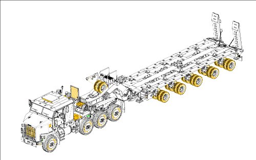 Hobby Boss M1070/M1000 HETS Vehicle Model Building Kit