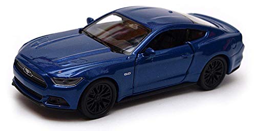 Kinsmart 2006 Ford Mustang GT Hardtop 1/38 Scale Diecast Car (Blue)