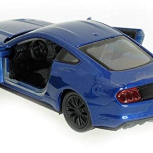 Kinsmart 2006 Ford Mustang GT Hardtop 1/38 Scale Diecast Car (Blue)