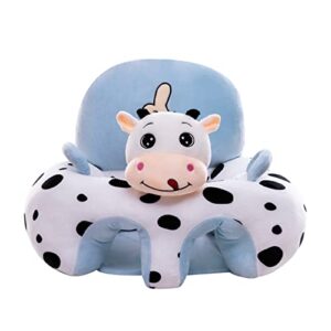 baby sitting chair cover animal shaped kids learning sitting chair cover support sofa infant plush seats baby sofa seat cover for toddlers – without filled cotton (d)