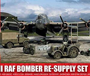 Airfix A05330 WWII RAF Bomber Re-Supply Set, 1:72 Scale, Green,grey