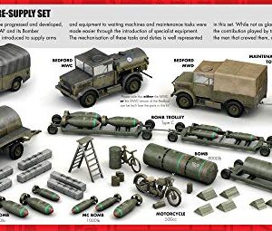 Airfix A05330 WWII RAF Bomber Re-Supply Set, 1:72 Scale, Green,grey