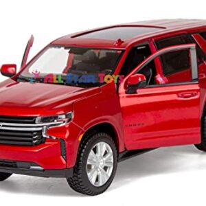 Maisto 2022 Chevy Tahoe 1:26 Scale Diecast Model 31533 (Red)