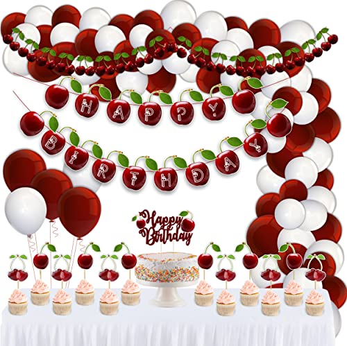 Seyal®- Cherry Theme Birthday Party Supplies