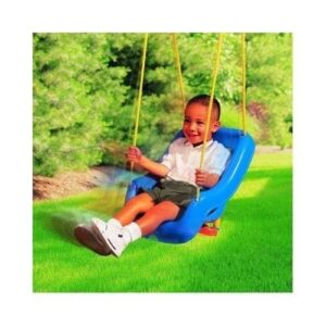 Baby Boy Outdoor Swing Portable Hanging Toddler Rocker Blue New Toddler Swing