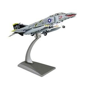 1/100 scale f-4c phantomⅡattack plane metal fighter military model fairchild republic diecast plane model for commemorate collection or gift