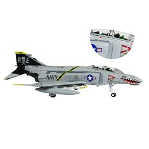 1/100 Scale F-4C PhantomⅡAttack Plane Metal Fighter Military Model Fairchild Republic Diecast Plane Model for Commemorate Collection or Gift