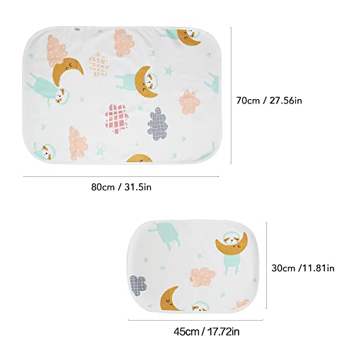 MyKazoe Waterproof Bassinet Play Yard Pad & Lap Pads - Set of 3 (Sweet Dreams)