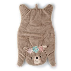 levtex baby – malia playmat – bear – taupe, pink and teal – nursery accessories