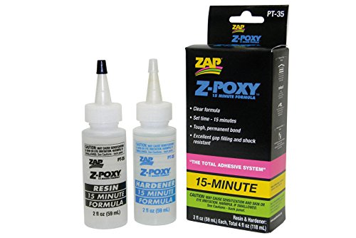 ZAP Glue Z-Poxy 15 Minute Epoxy 4 oz PAAPT35 Epoxies