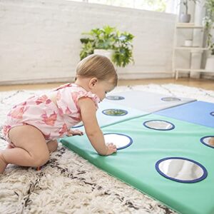 ECR4Kids SoftZone 123 Look at Me Activity Mat, Folding Playmat, Contemporary