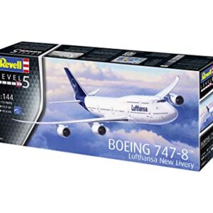 Revell 03891, Boeing 747-8 Lufthansa New Livery, 1:144 Plastic Scale Model