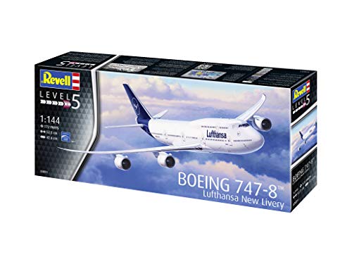 Revell 03891, Boeing 747-8 Lufthansa New Livery, 1:144 Plastic Scale Model