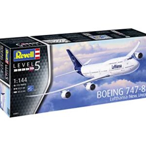 Revell 03891, Boeing 747-8 Lufthansa New Livery, 1:144 Plastic Scale Model