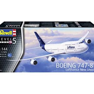 Revell 03891, Boeing 747-8 Lufthansa New Livery, 1:144 Plastic Scale Model