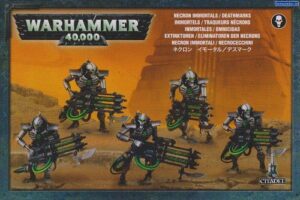 games workshop 99120110035 “warhammer 40,000 necron immortals/deathmarks game