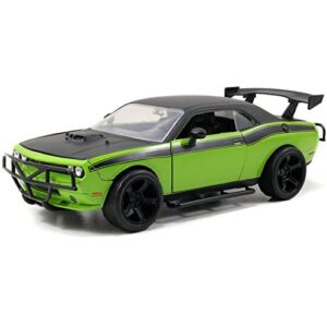 1/24 jada fast & furious letty’s dodge challenger off road diecast green ,#g14e6ge4r-ge 4-tew6w213330