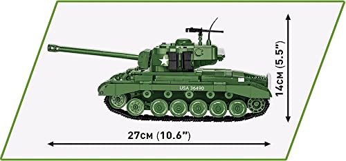 COBI Historical Collection World War II M26 Pershing (T26E3) Tank