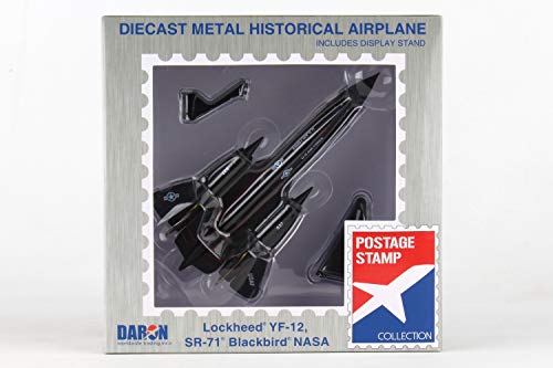 Daron Postage Stamp NASA YF-12 (SR-71 Blackbird) (1:200) PS5389-1