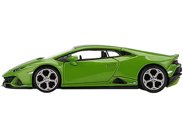 Truescale Miniatures Lambo Huracan EVO Verde Mantis Green Metallic Limited Edition to 4200 Pieces Worldwide 1/64 Diecast Model Car by True Scale Miniatures MGT00328