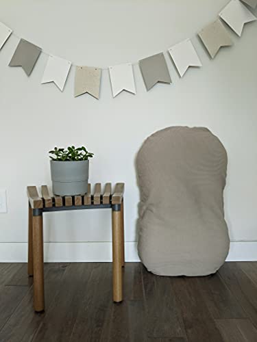 NoomiNest Baby Lounger Cover ONLY | 100% Waffle Cotton (Soft Fawn)