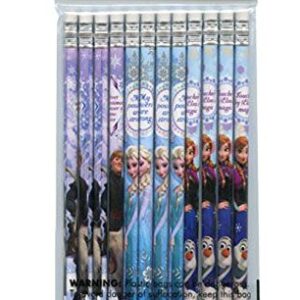 Disney Frozen Wooden Pencils Set (12 Pack)