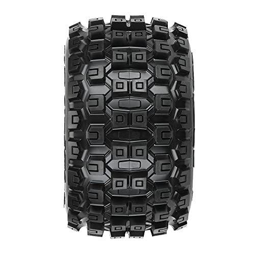 Pro-line Racing 1/8 Badlands MX38 F/R 3.8" MT Tires Mounted 17mm Blk Raid 2 PRO1012710