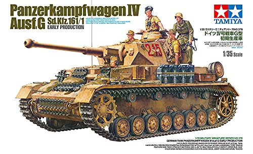 TAMIYA 1/35 German Tank Panzerkampfwagen IV Ausf. G TAM35378 Plastic Models Armor/Military 1/35