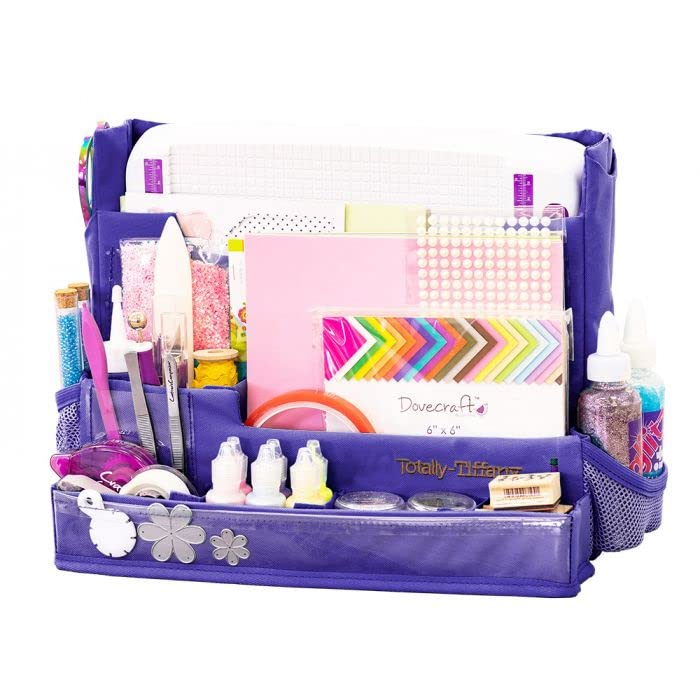 Totally Tiffany Craft & Carry Workstation Purple