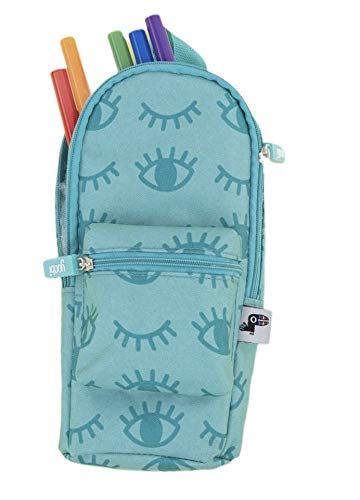 YOOBI-Mini Backpack Pencil Case - Winky Aqua