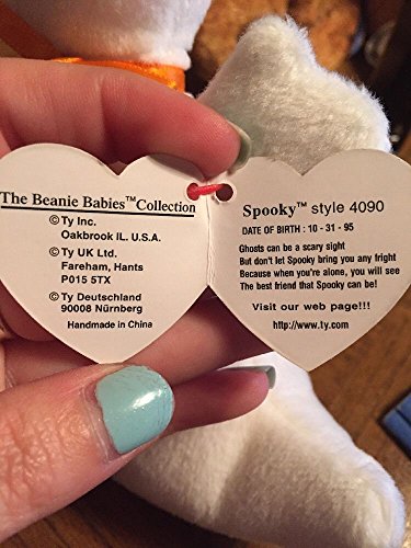 Retired Ty Beanie Baby Spooky style 4090 ,#G14E6GE4R-GE 4-TEW6W201264