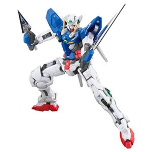 Bandai Hobby - Gundam 00 - 15 Gundam Exia Gundam 00, Bandai Spirits RG 1/144 Model Kit , White