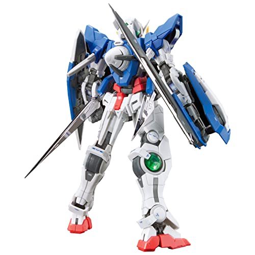 Bandai Hobby - Gundam 00 - 15 Gundam Exia Gundam 00, Bandai Spirits RG 1/144 Model Kit , White