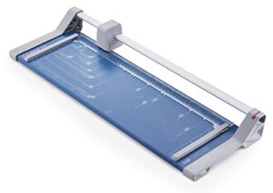 dahle 508 personal rotary trimmer, 18″ cut length, 5 sheet capacity, self-sharpening, automatic clamp, german engineered paper cutter