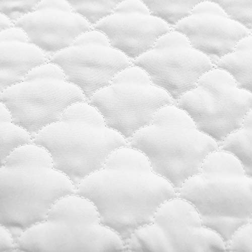 TL Care Ultra Soft Waterproof Fitted Quilted Mattress Pad Cover, Pack N Play Playard