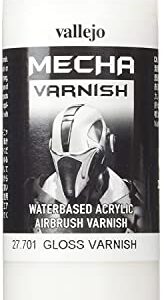 Vallejo Mecha Gloss Varnish 200ml Painting Accessories