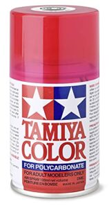 tamiya polycarbonate ps-37 translucent red spray paint
