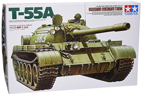 TAMIYA 35257 1/35 Soviet Tank T-55A Plastic Model Kit