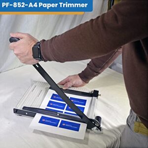 PPE PrintFinish Paper Trimmer 10 to 12 Sheet Capacity, Good for Office, School or Business, Max Cutting Size (12.5) (12.5 x 9.8)