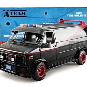 Greenlight 1/18 Hollywood The A-Team 1983-87 TV Series 1983 GMC Vandura Diecast Model Car #13521, Multi