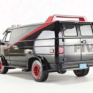 Greenlight 1/18 Hollywood The A-Team 1983-87 TV Series 1983 GMC Vandura Diecast Model Car #13521, Multi